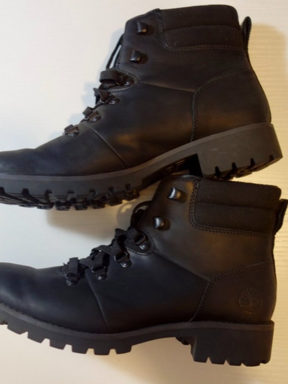Timberland Ellendale Mid Hiker Boots Black Women's 8.5